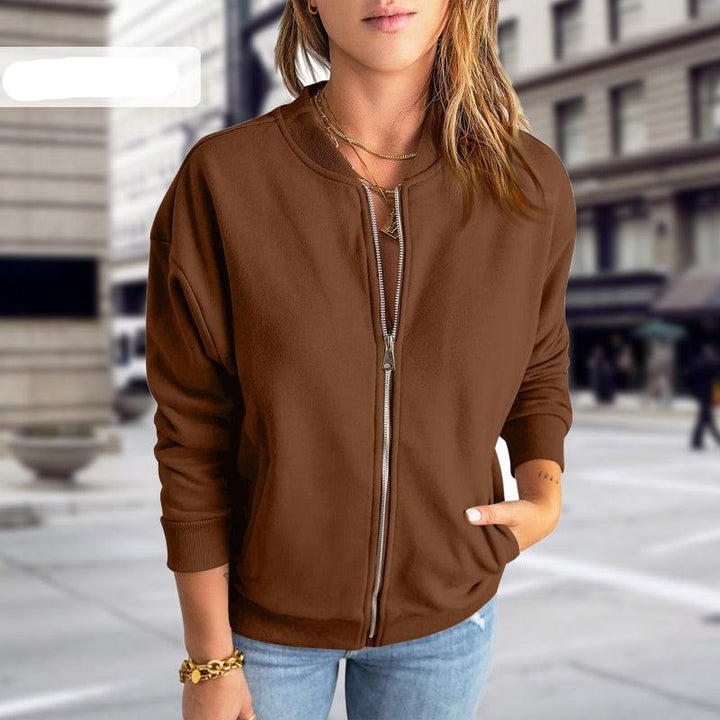 Mirla | Dam Zip-Up Bomberjacka-Eva Jonsson