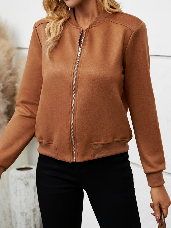 Mirla | Dam Zip-Up Bomberjacka-Eva Jonsson