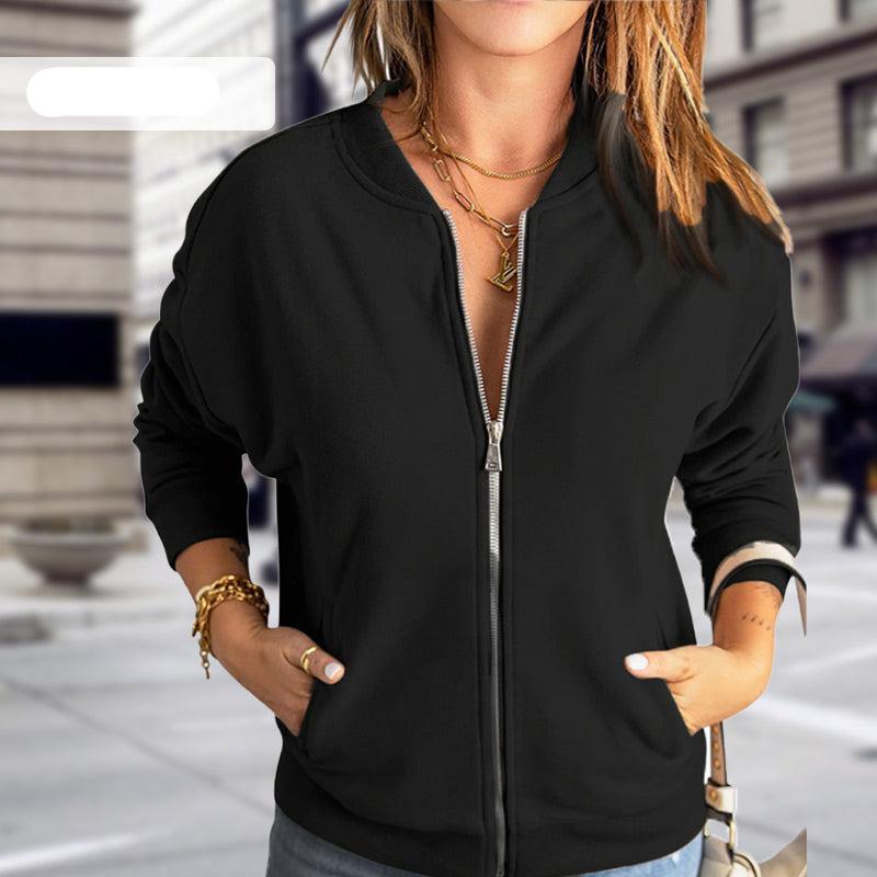 Mirla | Dam Zip-Up Bomberjacka-Eva Jonsson