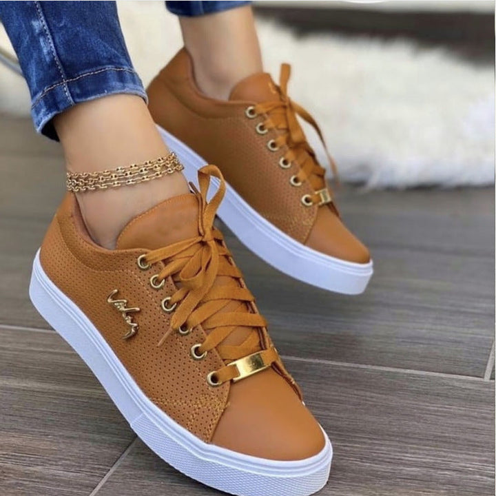 Mirla | Dam sneakers Låg, Andningsbara Snörskor för Flickor-Eva Jonsson