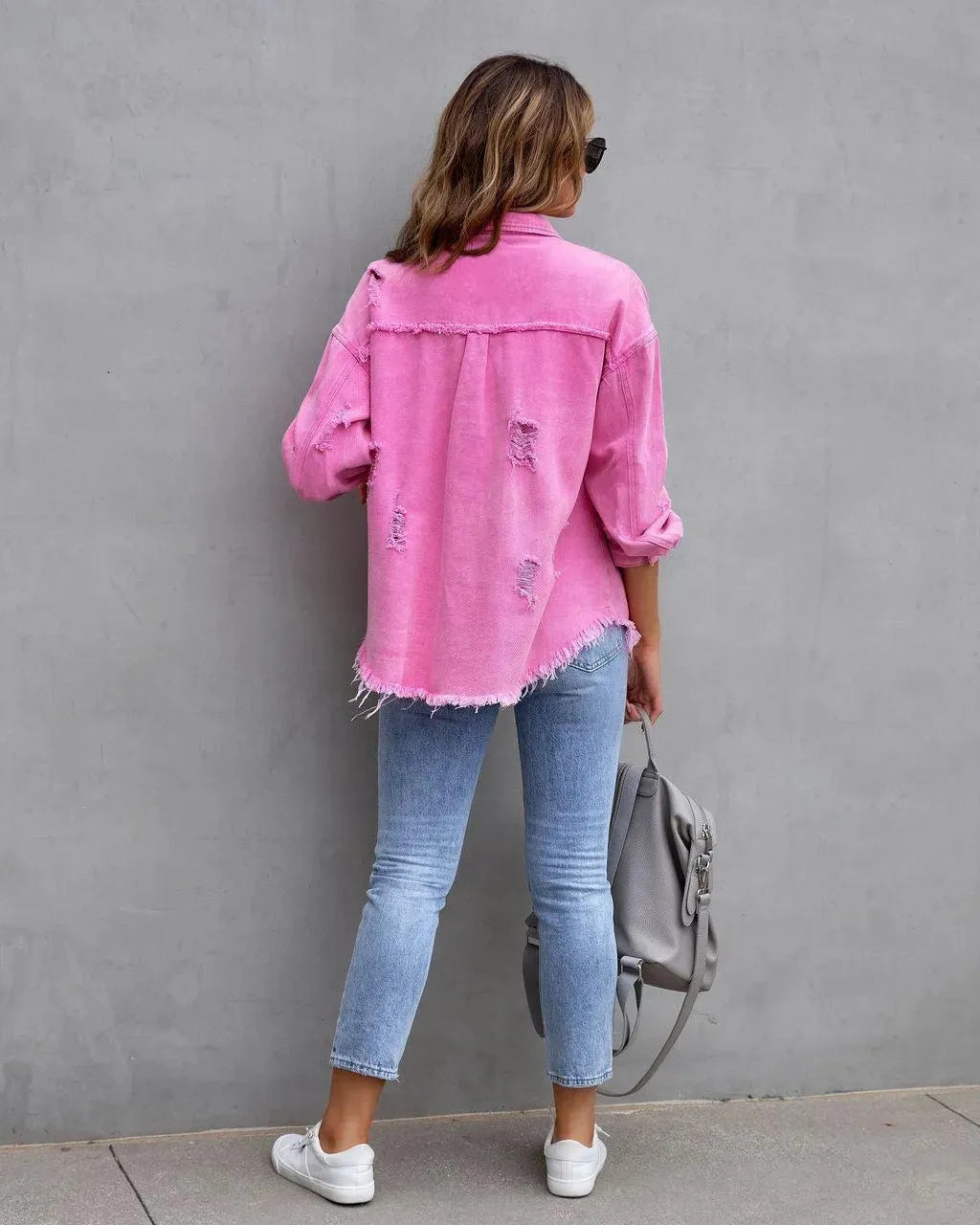 Mirla | Damblus i denim-Eva Jonsson