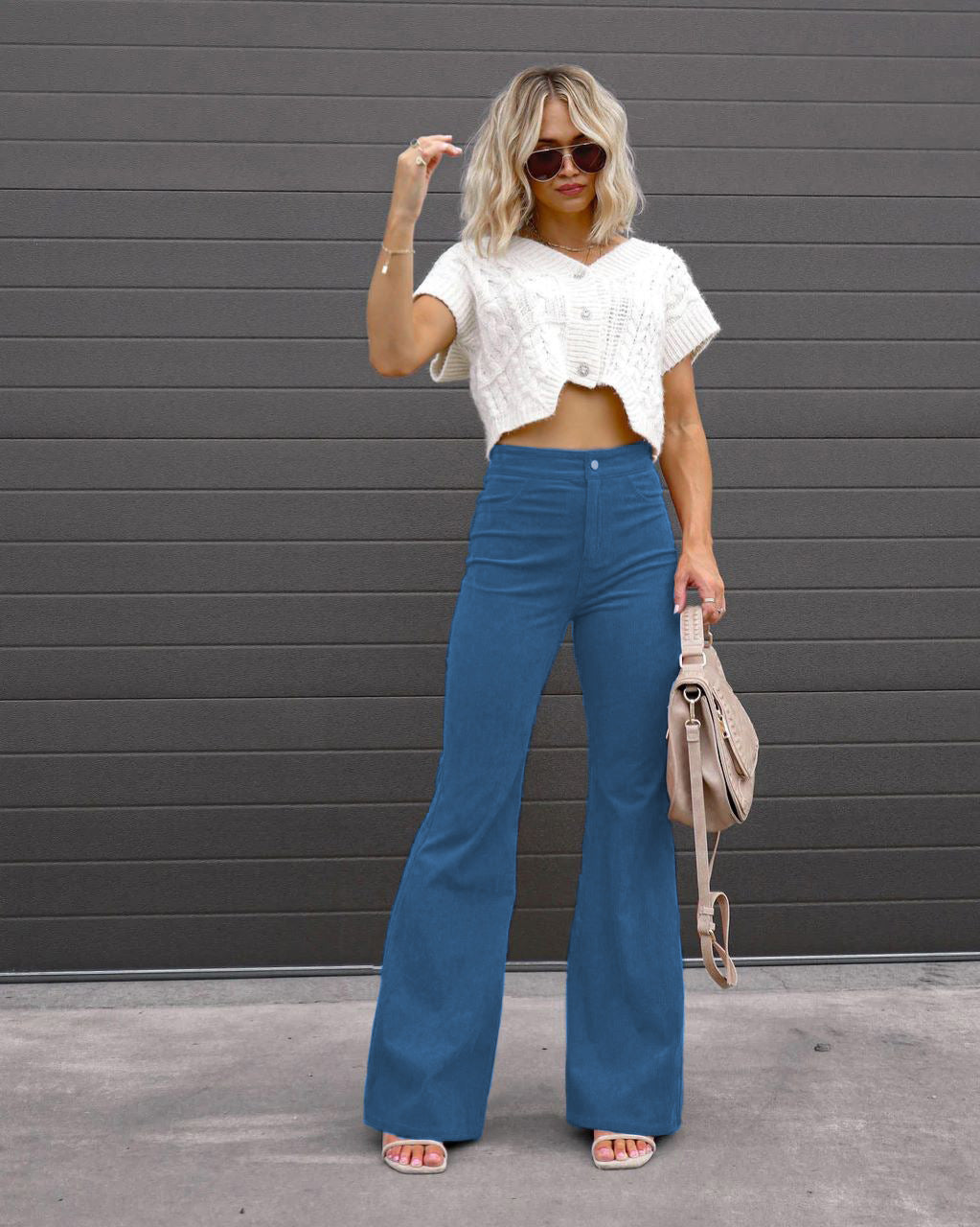 Mirla | Dambyxor Svart Regular Fit Elegant-Eva Jonsson