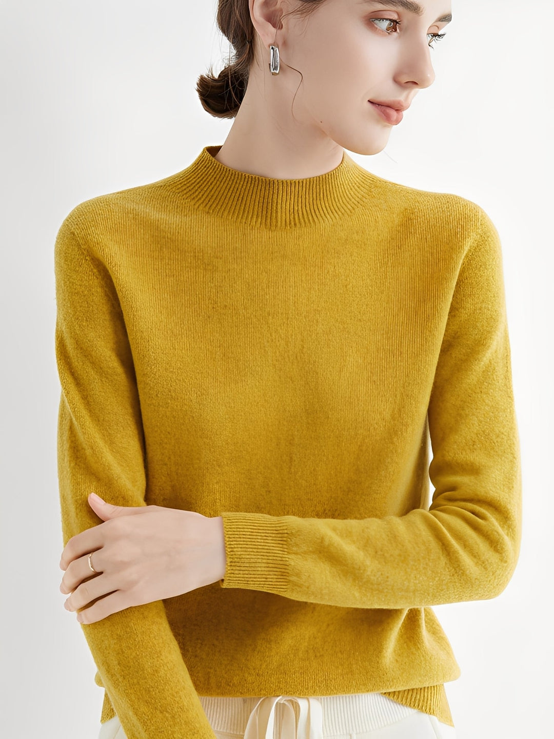 Mirla | Damcashmerepullover för Behaglig Värme-Eva Jonsson
