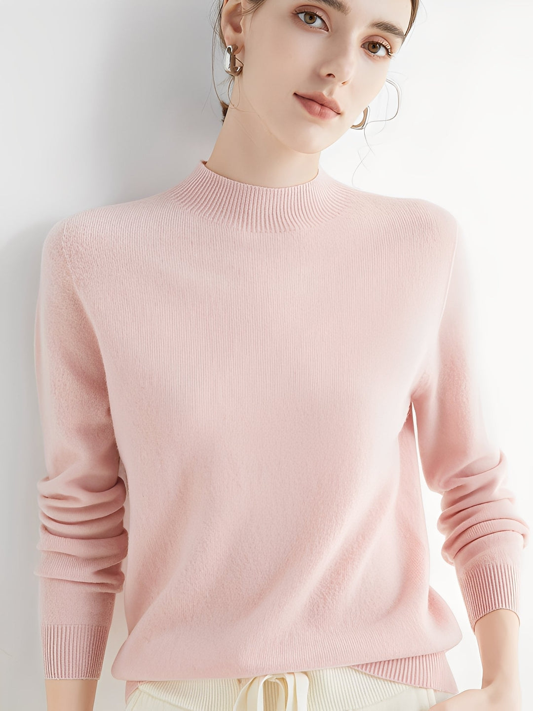 Mirla | Damcashmerepullover för Behaglig Värme-Eva Jonsson