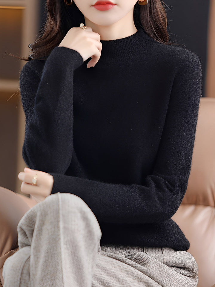 Mirla | Damcashmerepullover för Behaglig Värme-Eva Jonsson