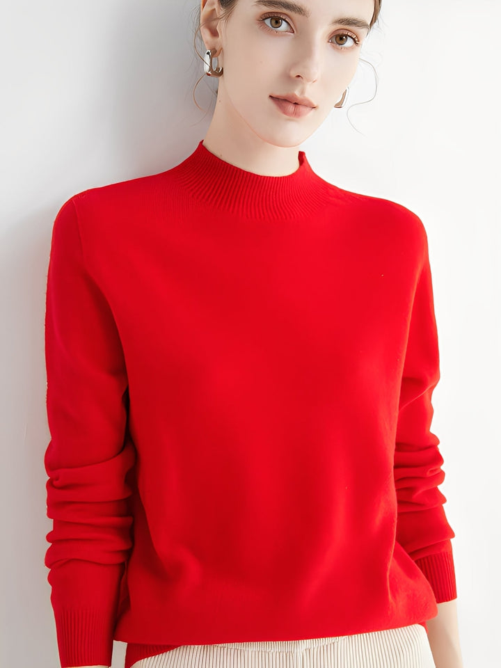 Mirla | Damcashmerepullover för Behaglig Värme-Eva Jonsson