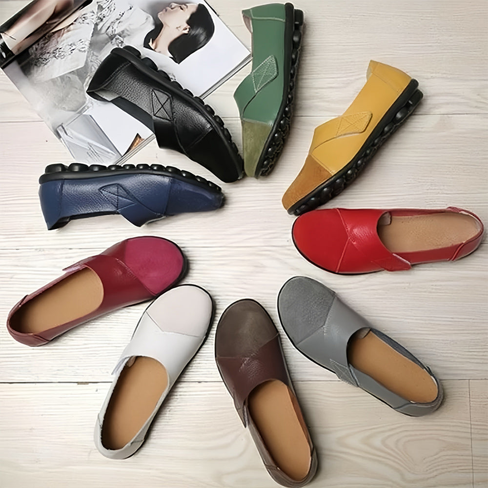 Mirla | Damensneakers i läder-Eva Jonsson