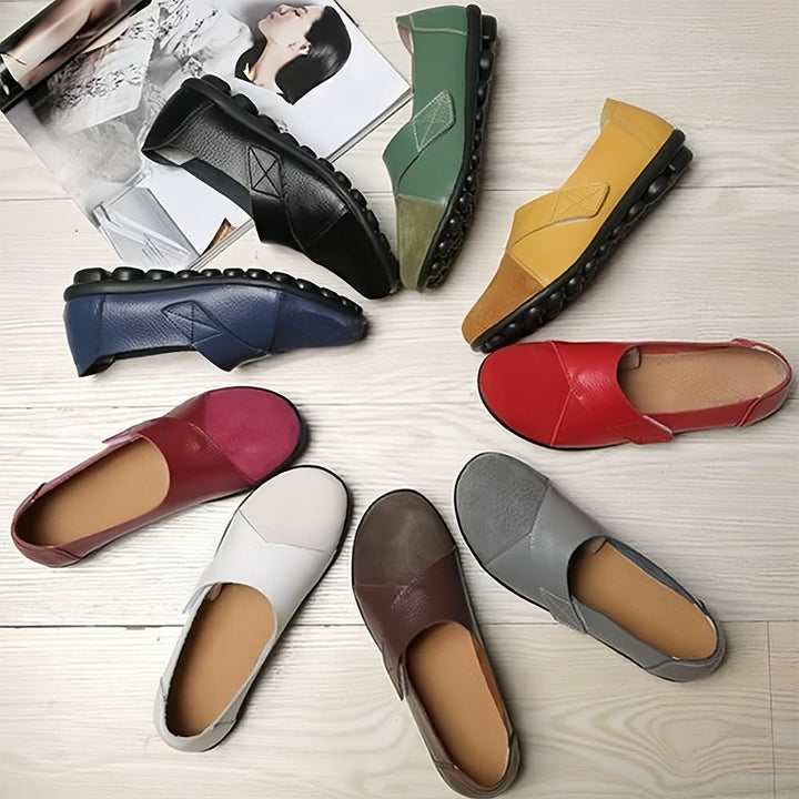 Mirla | Damensneakers i läder-Eva Jonsson