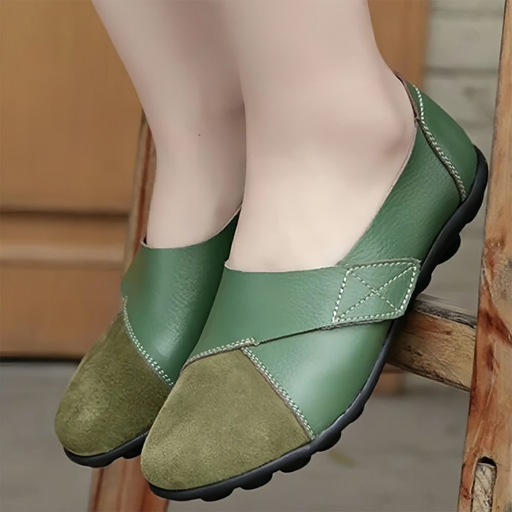 Mirla | Damensneakers i läder-Eva Jonsson