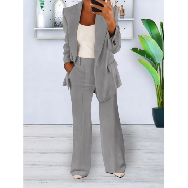 Mirla | Damer dräkt med kavaj och byxor-Eva Jonsson