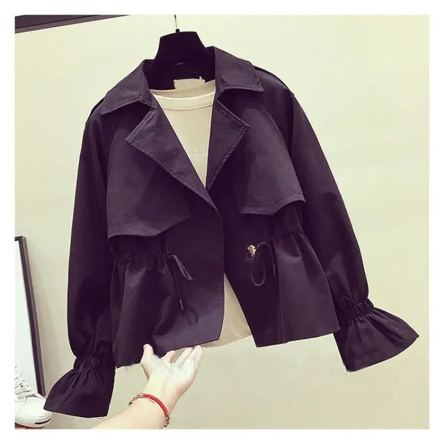Mirla | Damernas Svarta Figursydda Fritidsjacka för En Chic Look-Eva Jonsson