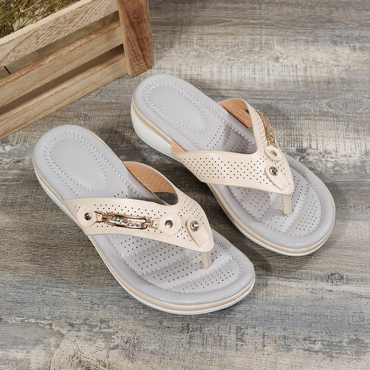 Mirla | Damflipflops med ergonomisk fotbädd-Eva Jonsson