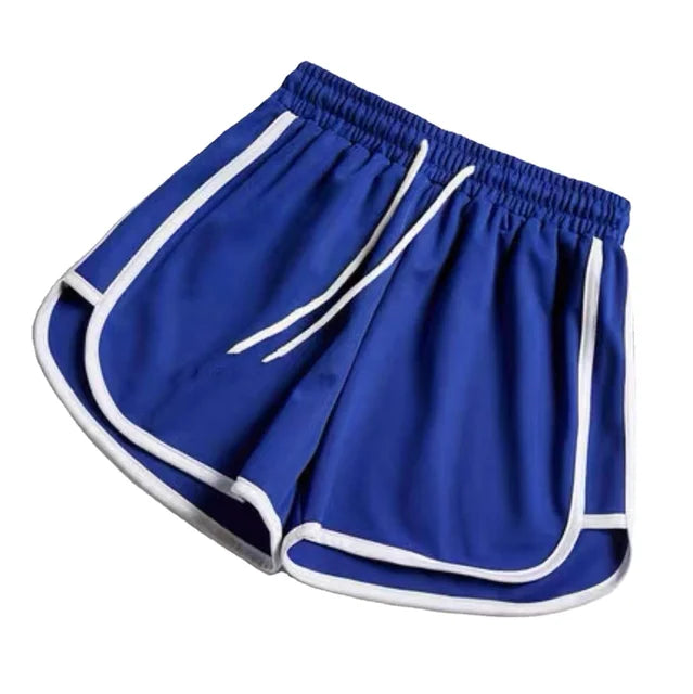 Mirla | Damrandiga shorts med andningsbart, elastiskt midjeband-Eva Jonsson