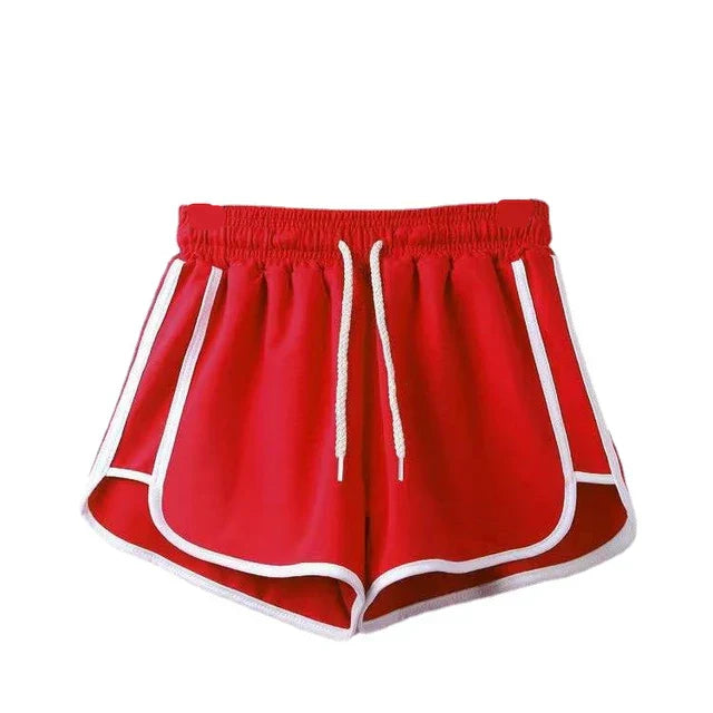 Mirla | Damrandiga shorts med andningsbart, elastiskt midjeband-Eva Jonsson