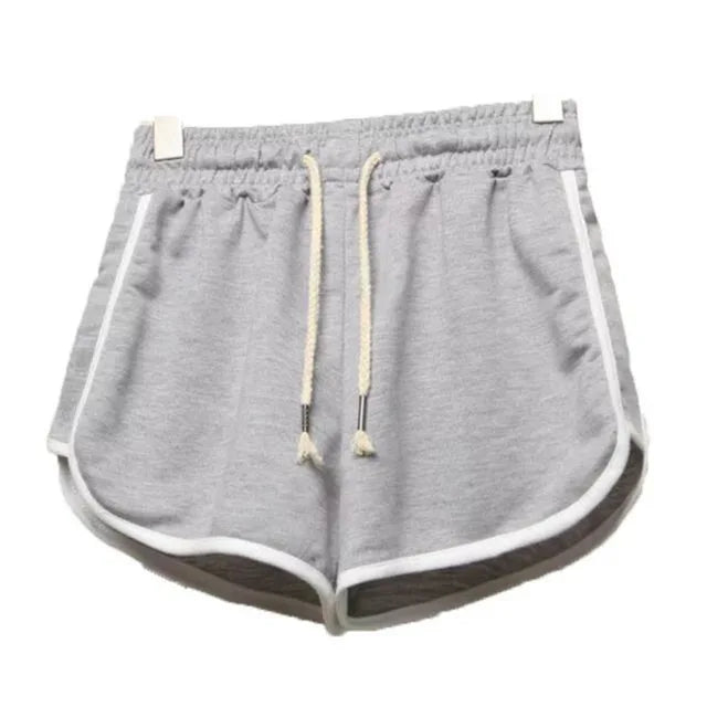 Mirla | Damrandiga shorts med andningsbart, elastiskt midjeband-Eva Jonsson