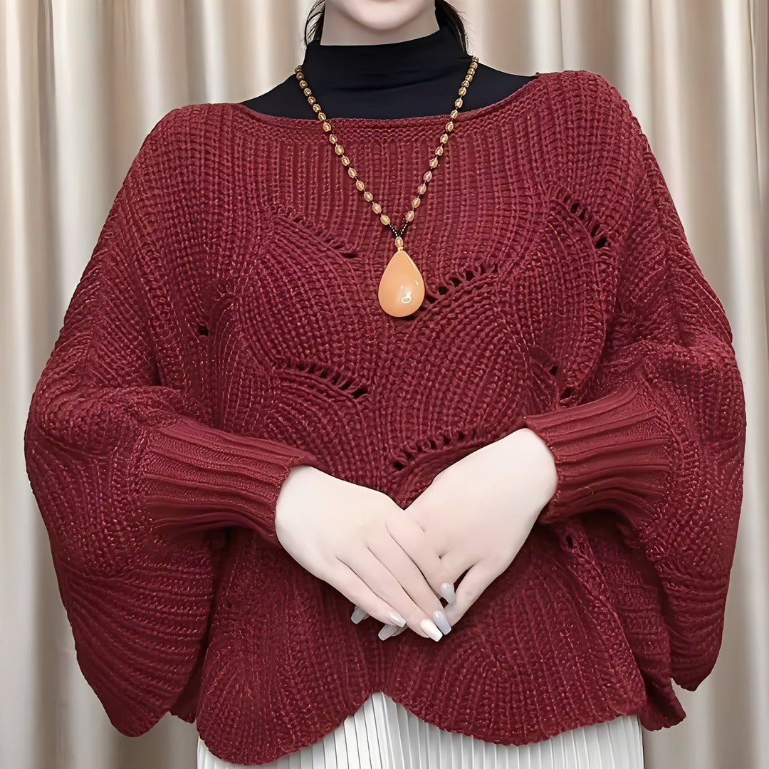 Mirla | Damtermiskofta med Vida Ärmar-Eva Jonsson