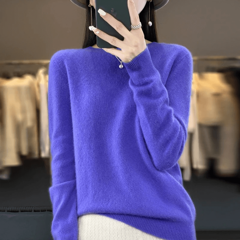 Mirla | Damtröja - Stylisk varm damtröja-Eva Jonsson