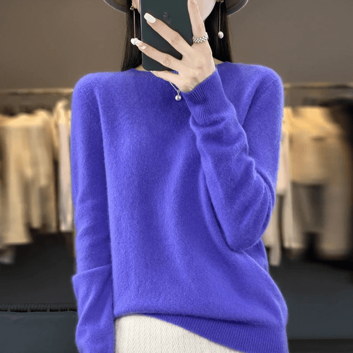 Mirla | Damtröja - Stylisk varm damtröja-Eva Jonsson