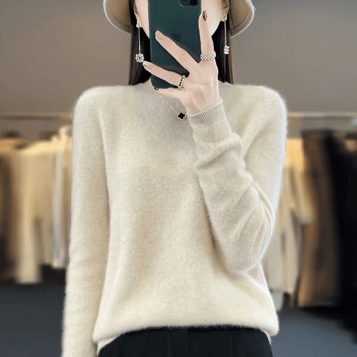 Mirla | Damtröja - Stylisk varm damtröja-Eva Jonsson