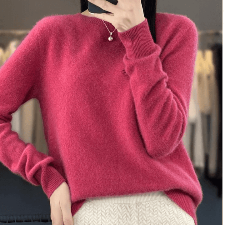 Mirla | Damtröja - Stylisk varm damtröja-Eva Jonsson