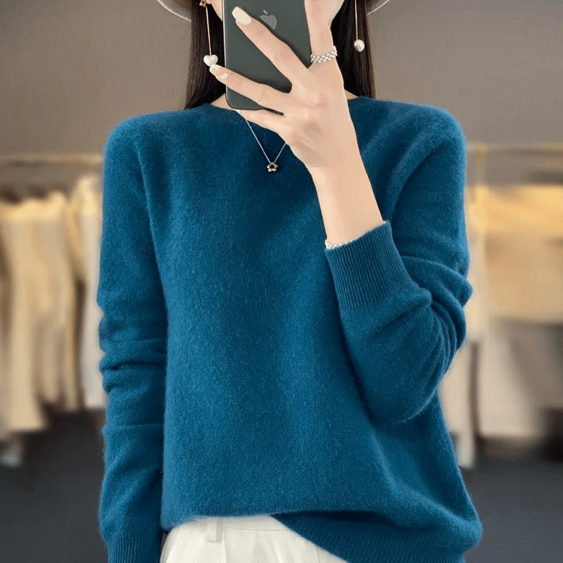 Mirla | Damtröja - Stylisk varm damtröja-Eva Jonsson