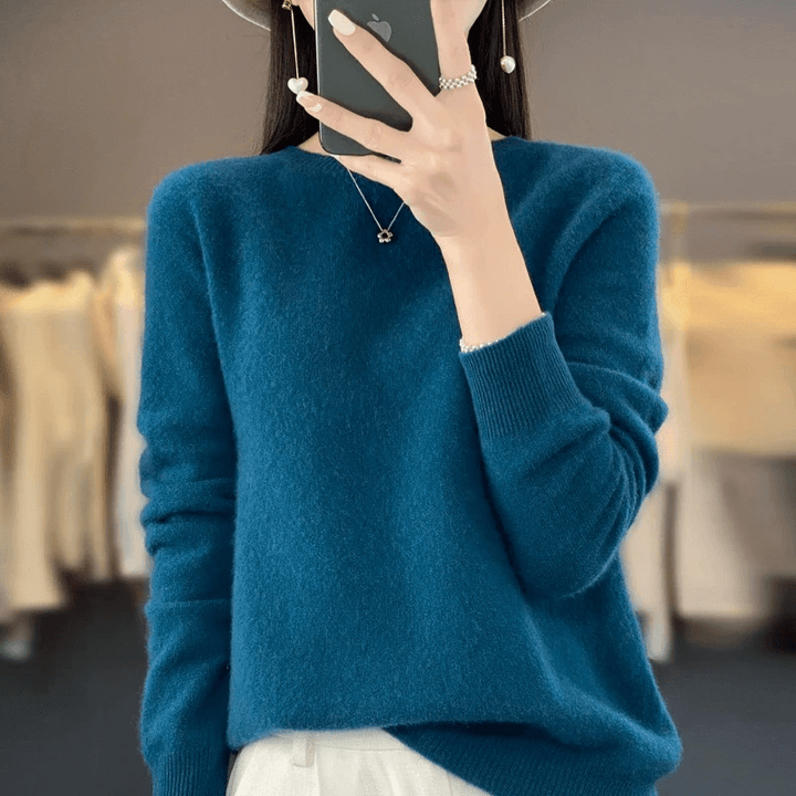 Mirla | Damtröja - Stylisk varm damtröja-Eva Jonsson