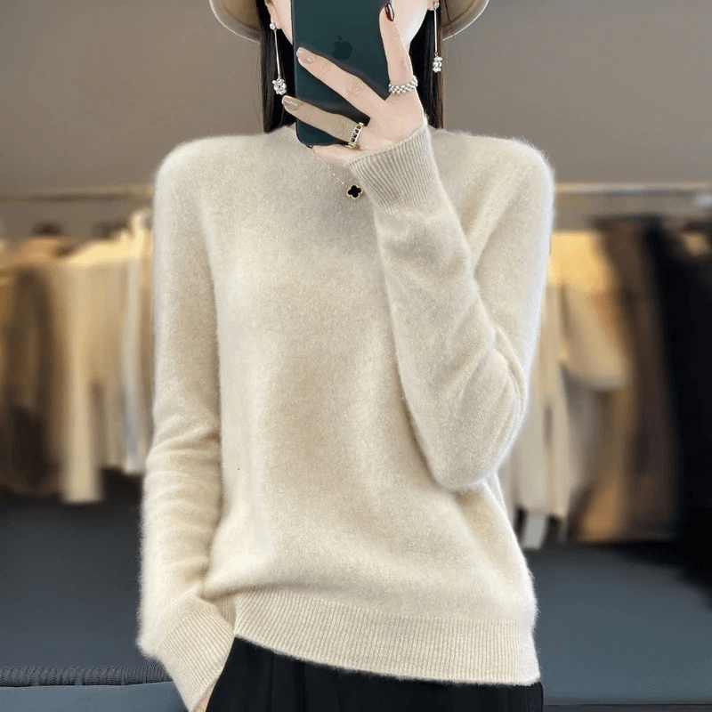Mirla | Damtröja - Stylisk varm damtröja-Eva Jonsson