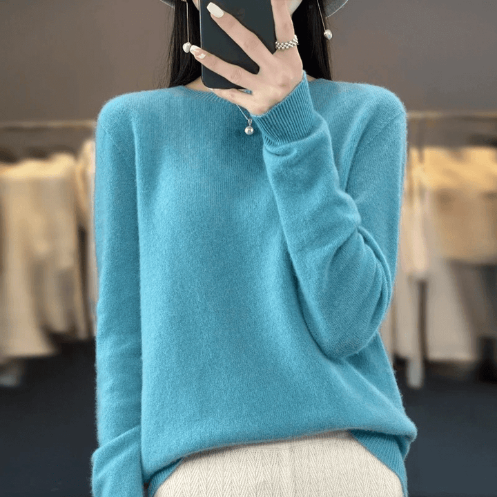 Mirla | Damtröja - Stylisk varm damtröja-Eva Jonsson