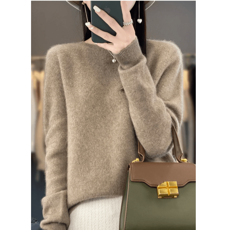 Mirla | Damtröja - Stylisk varm damtröja-Eva Jonsson