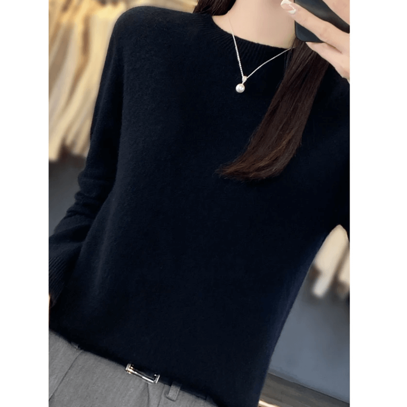 Mirla | Damtröja - Stylisk varm damtröja-Eva Jonsson