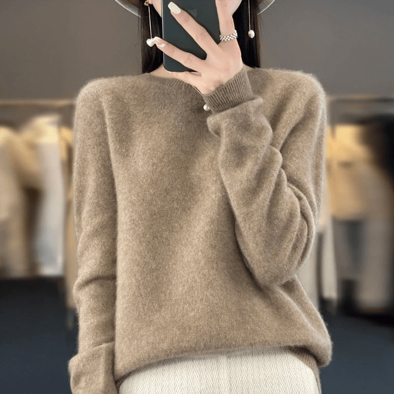 Mirla | Damtröja - Stylisk varm damtröja-Eva Jonsson