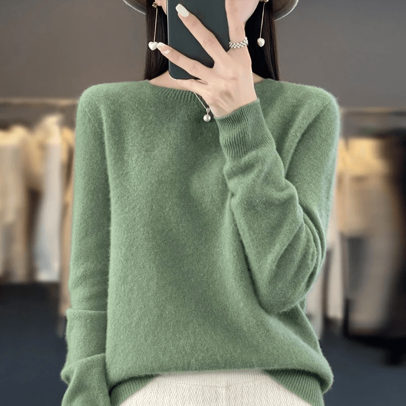 Mirla | Damtröja - Stylisk varm damtröja-Eva Jonsson