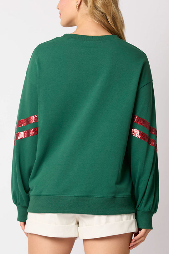Mirla | Dec-Seq- Rundhals-Löst Sweatshirt-Eva Jonsson