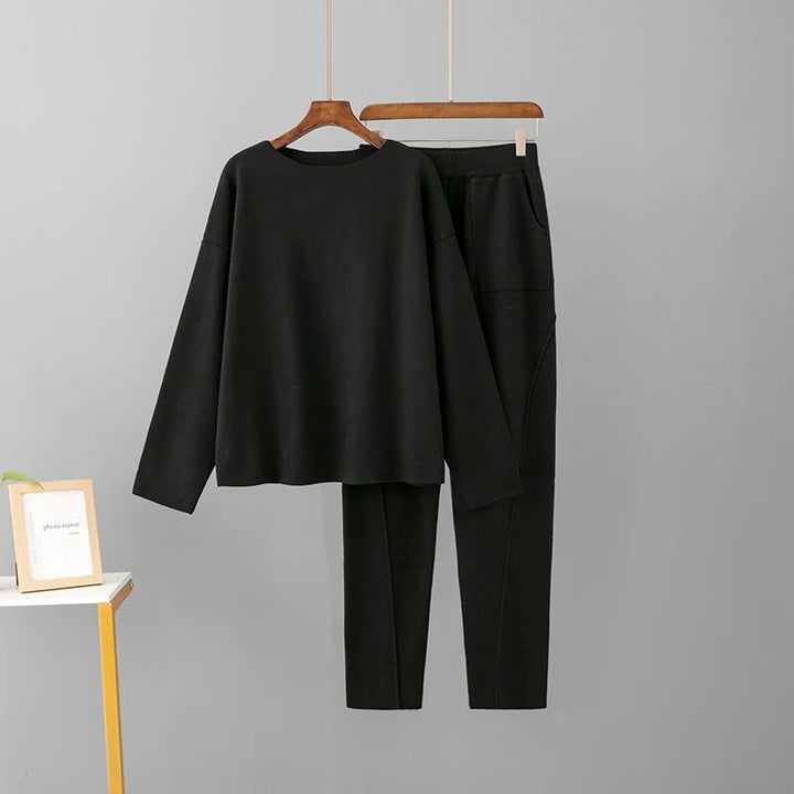 Mirla | Delt Stickad Set Dam-Eva Jonsson