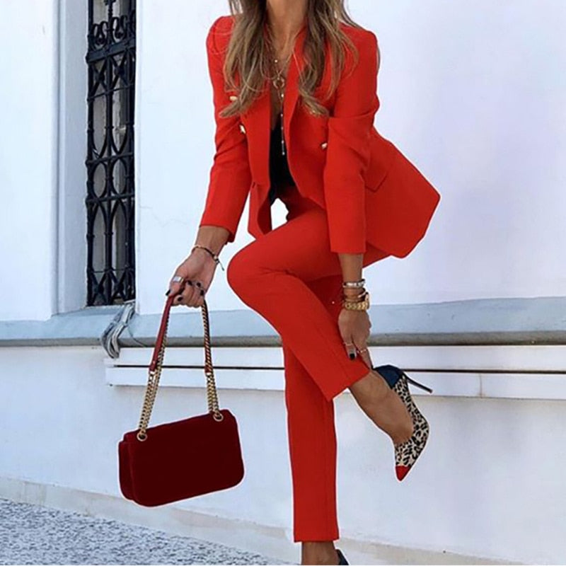 Mirla | Delt set Blazer-byxa-Eva Jonsson