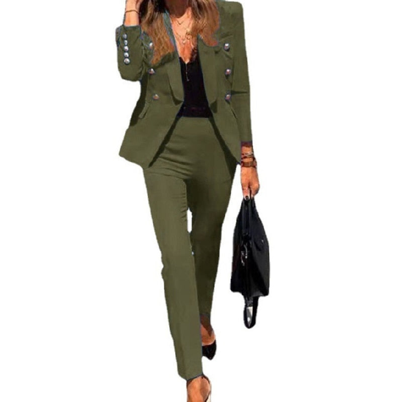 Mirla | Delt set Blazer-byxa-Eva Jonsson