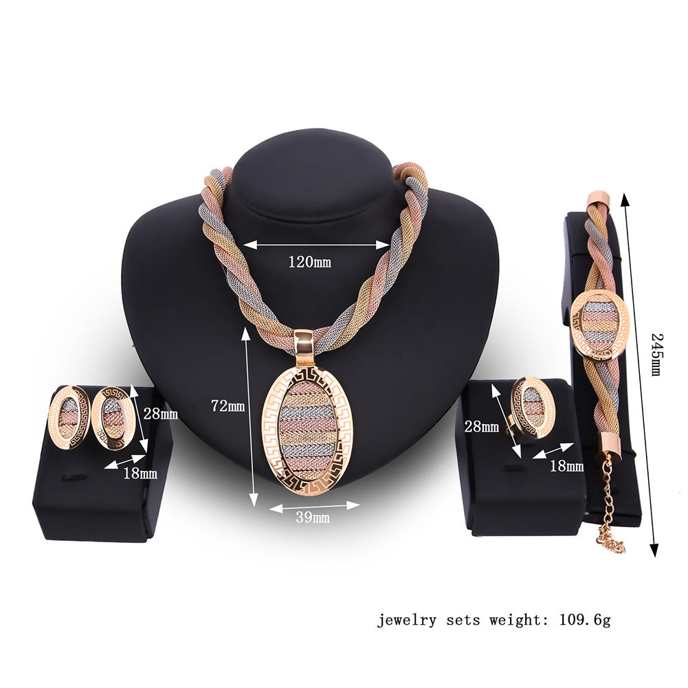 Mirla | Delt set halsband, örhängen och armband-Eva Jonsson