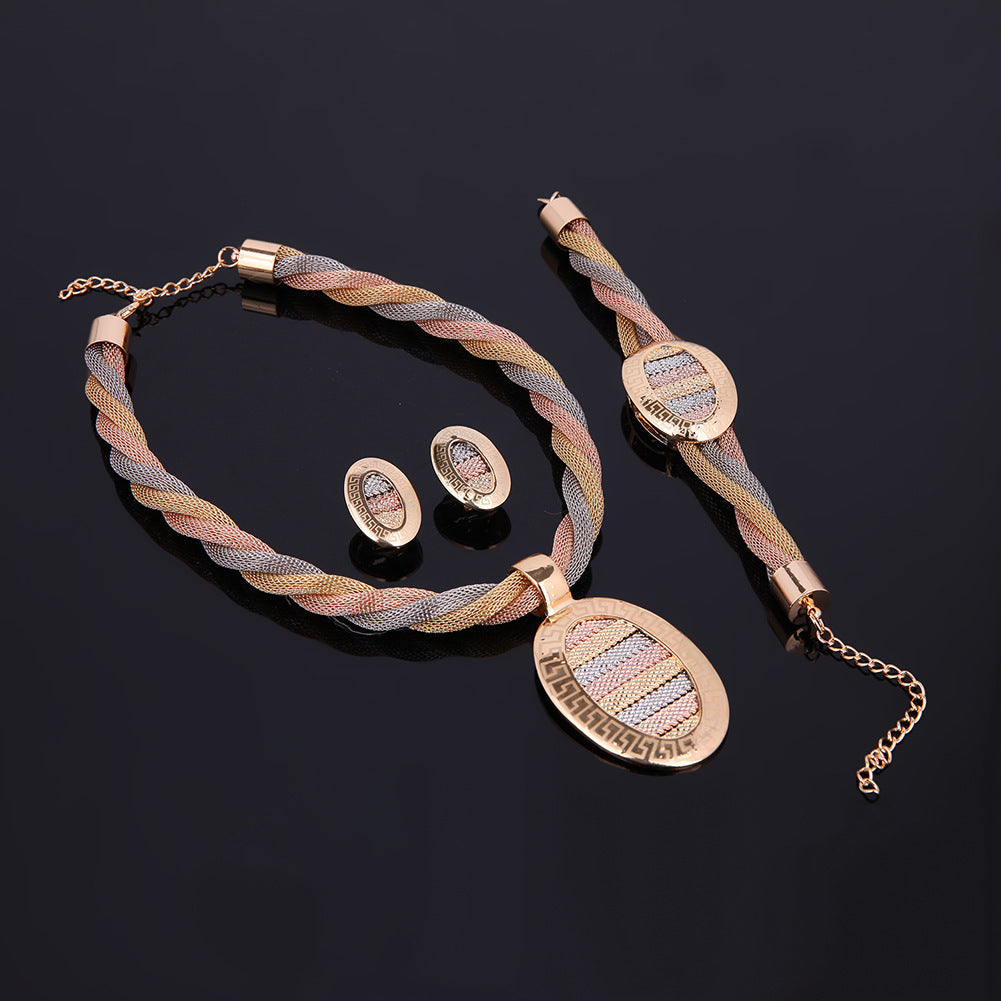 Mirla | Delt set halsband, örhängen och armband-Eva Jonsson