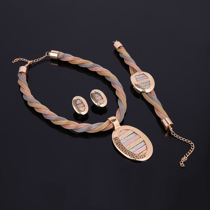 Mirla | Delt set halsband, örhängen och armband-Eva Jonsson