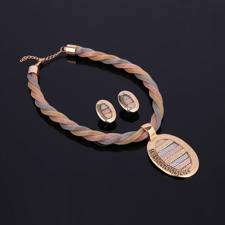 Mirla | Delt set halsband, örhängen och armband-Eva Jonsson