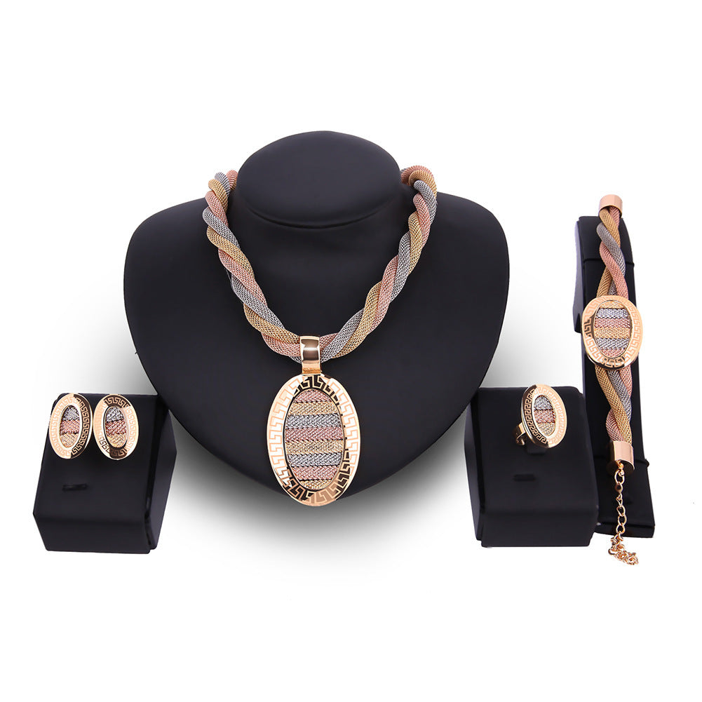 Mirla | Delt set halsband, örhängen och armband-Eva Jonsson
