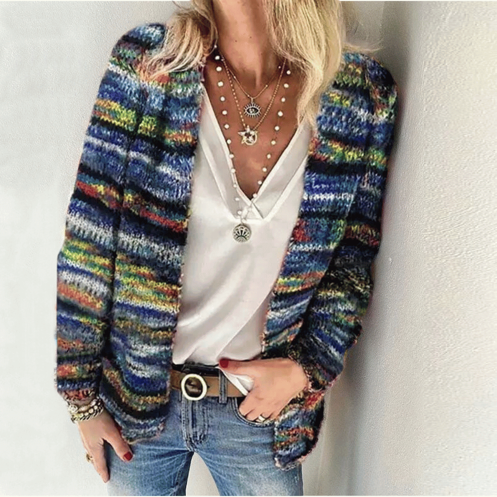 Mirla | Den Mysigt Varma och Luddigt Mjuka Cardigan-Eva Jonsson