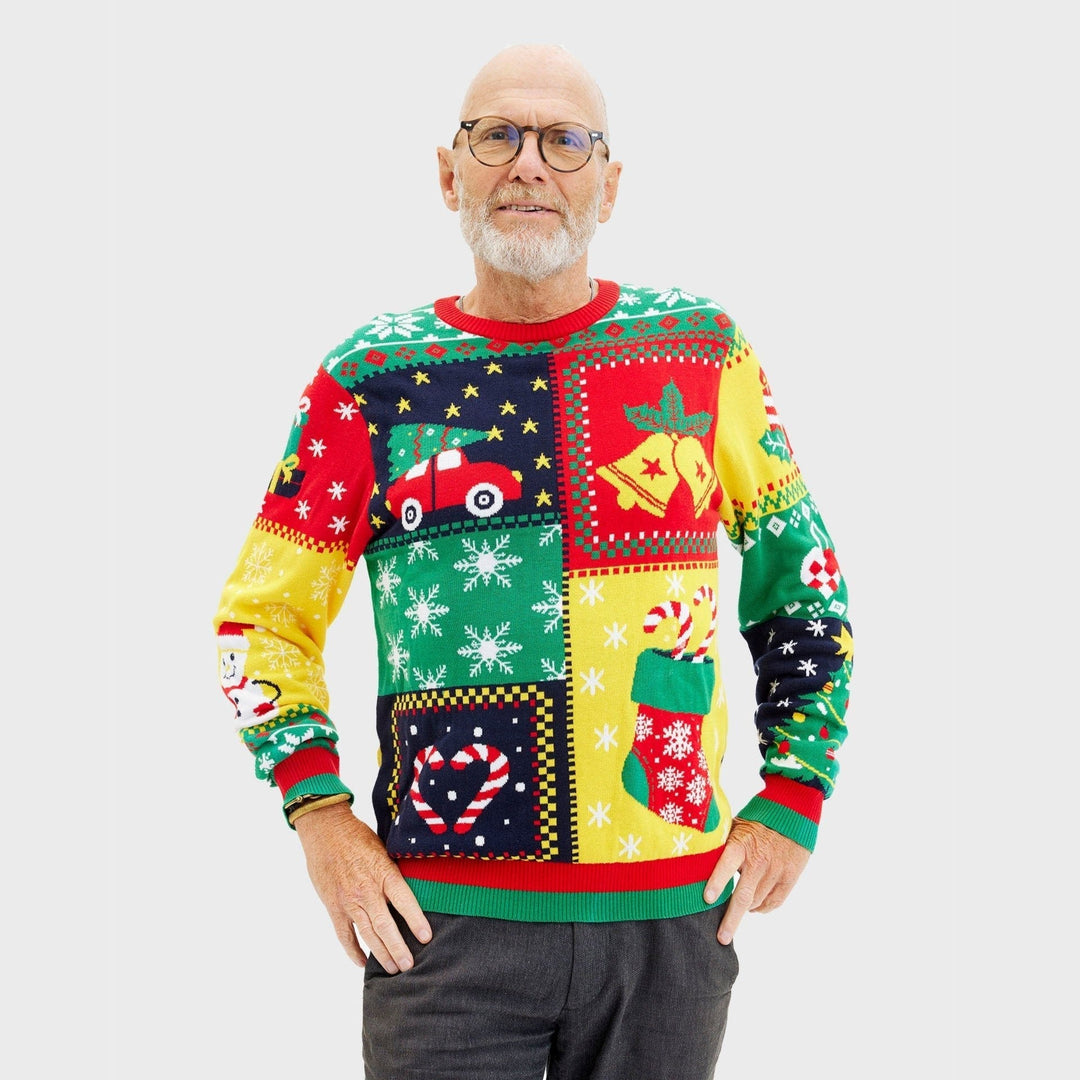 Mirla | Den Patchwork Jultröjan - Herr-Eva Jonsson