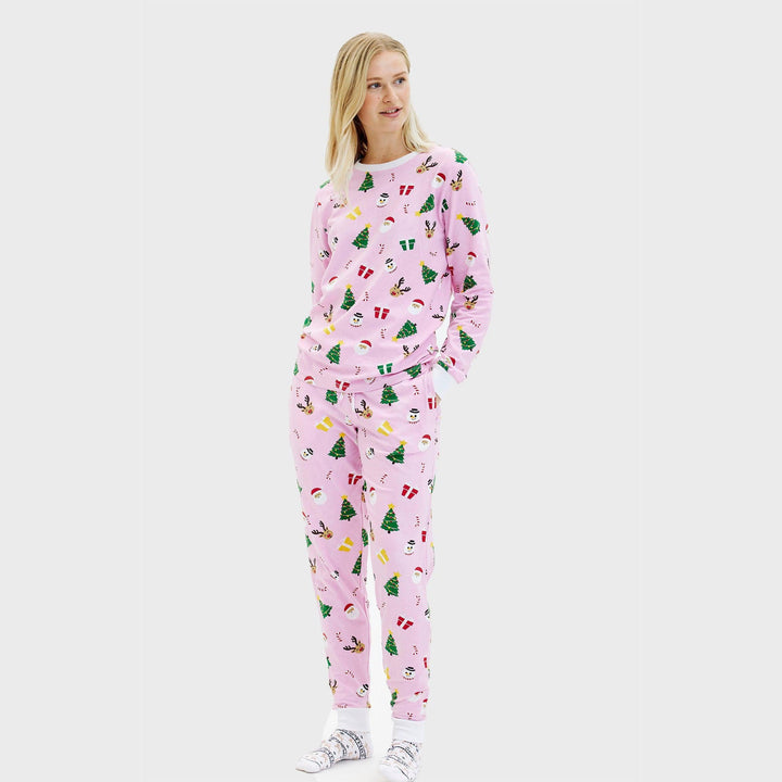 Mirla | Den Pinkish Jul-Pyjamas - Dam-Eva Jonsson