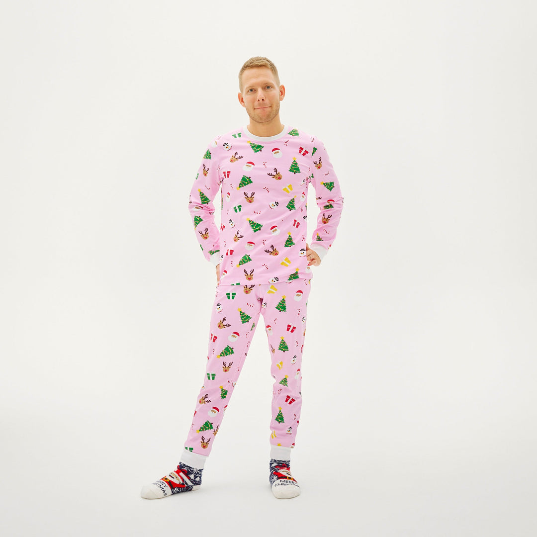 Mirla | Den Rosa Juldagen Pyjamas - Herr-Eva Jonsson