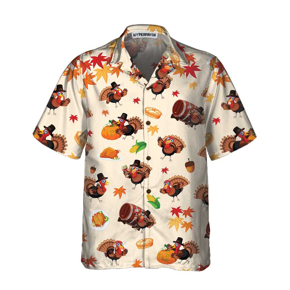 Mirla | Den Sötaste Kalkon-Hawaiiskjortan För Thanksgiving Rolig Gobble-T-Shirt Present För Juldagen-Eva Jonsson
