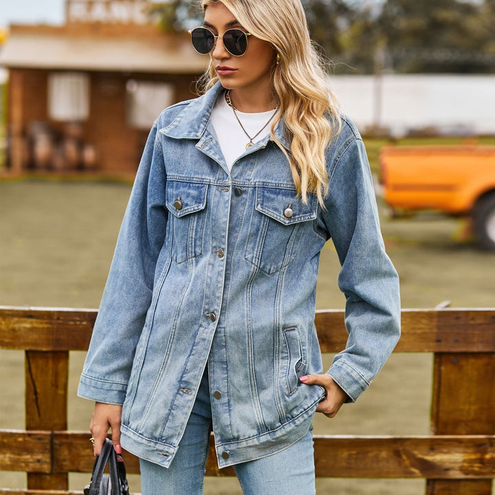 Mirla | Den Vintage Jeansjackan Under Din Kappa-Eva Jonsson
