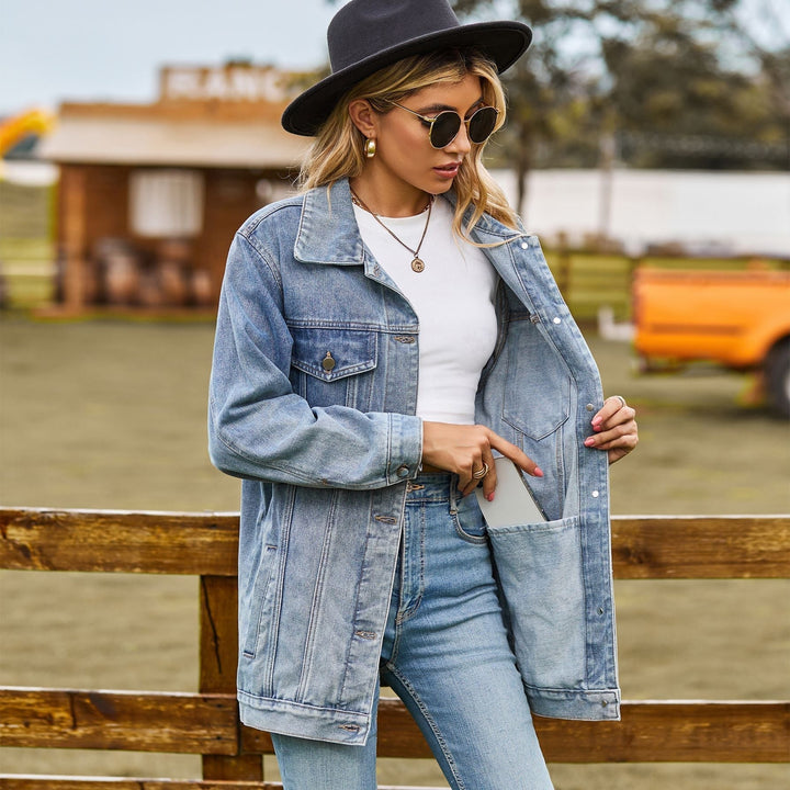 Mirla | Den Vintage Jeansjackan Under Din Kappa-Eva Jonsson