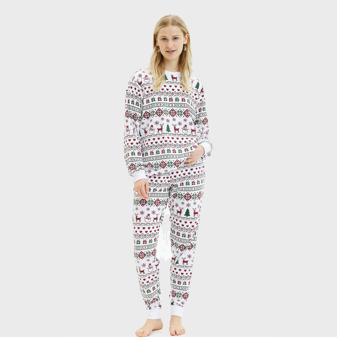 Mirla | Den fredliga julpyjamasen dam-Eva Jonsson
