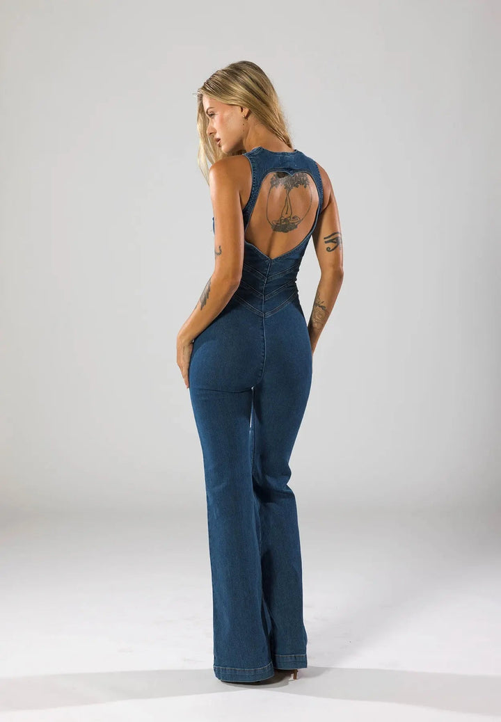 Mirla | Denim Jumpsuit-Eva Jonsson